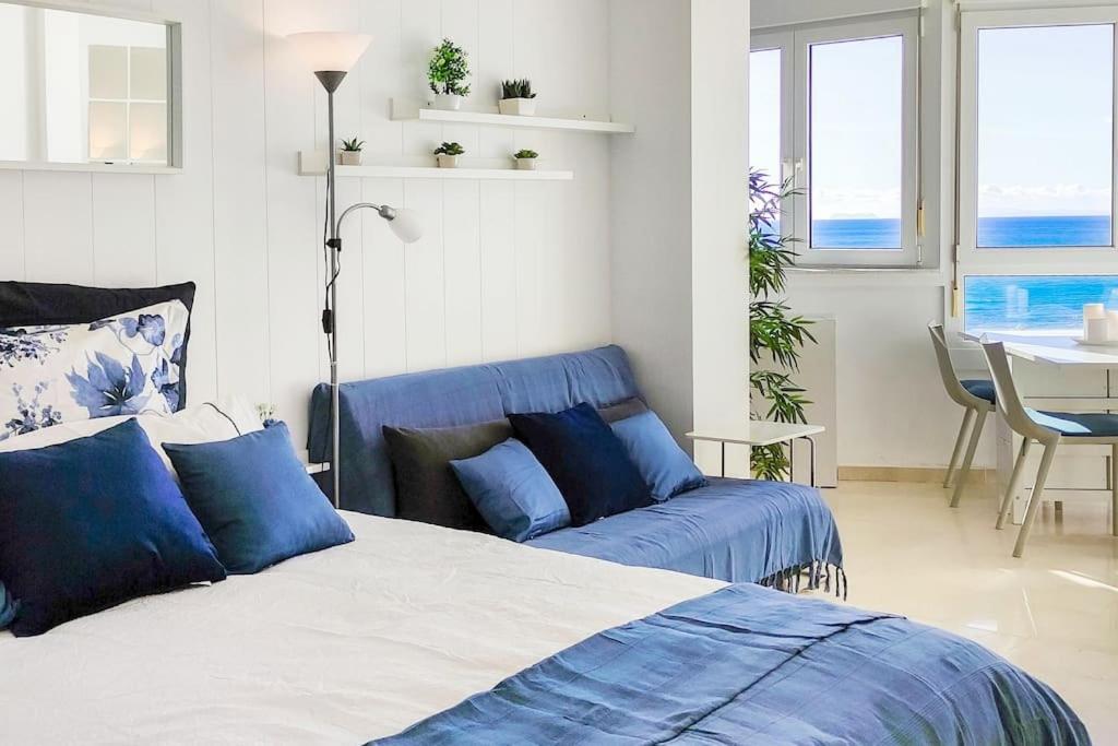 Апартаменты Algaida Beachfront - Seaview Studio Costa Del Sol Ситио-де-Калаонда Экстерьер фото